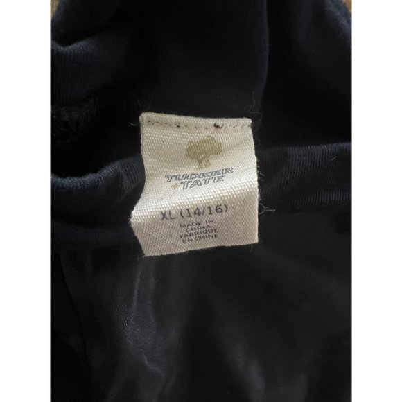 NWT Tucker & Tate Black Front Leather Leggings -  XL (14/16) - Picture 10 of 11